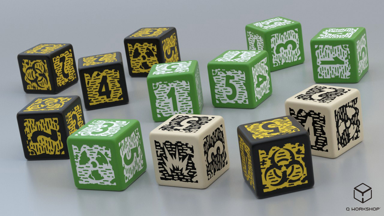 Mutant. Year Zero : Dice Set Mutant. Year Zero : Dice Set