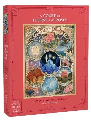 A Court of Thorns and Roses Seven Courts 1000-piece puzzle